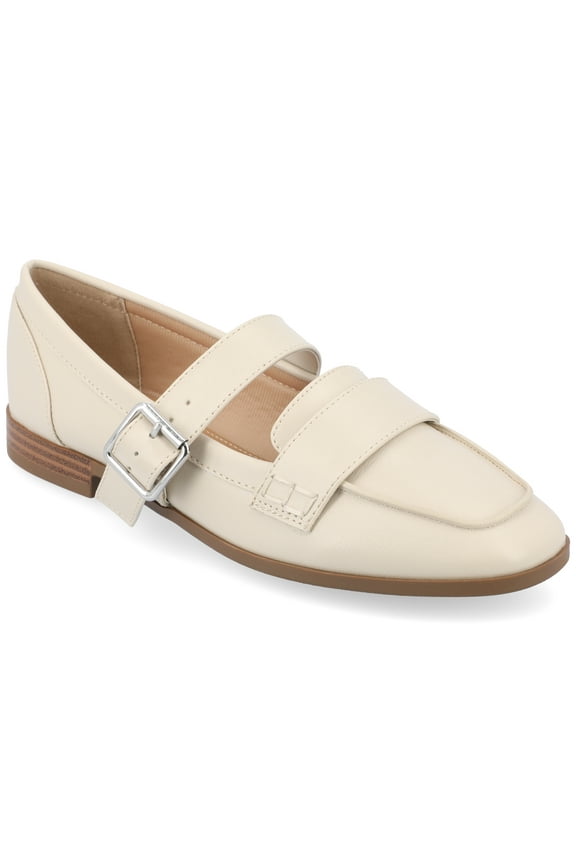 Womens Caspian Square Toe Loafer Flats