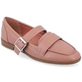 thumbnail image 1 of Journee Womens Caspian Square Toe Loafer Flats, 1 of 10