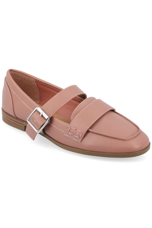 Womens Caspian Square Toe Loafer Flats
