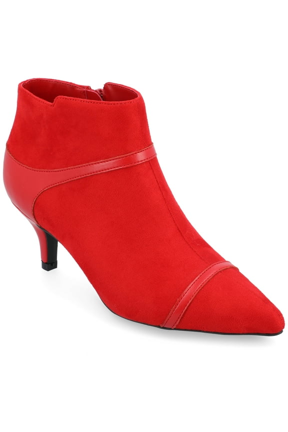 Womens Embrie Low Ankle Pointed Toe Booties