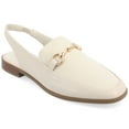 thumbnail image 1 of Journee Womens Lainey Sling Back Square Toe Flats, 1 of 9