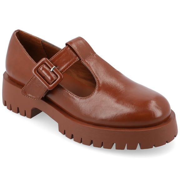 Journee Womens Suvi Treaded Outsole Mary Jane