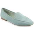 thumbnail image 1 of Journee Womens Tullie Slip On Square Toe Loafer Flats, Widths Available, 1 of 10