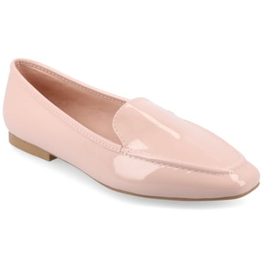 Journee Womens Tullie Slip On Square Toe Loafer Flats, Widths Available