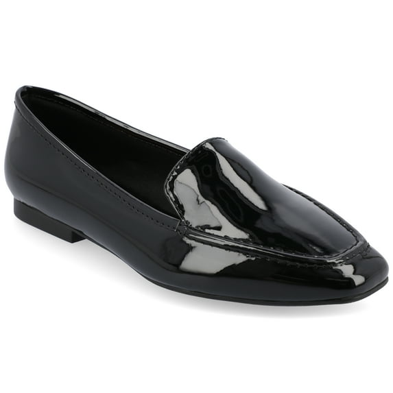 Journee Womens Tullie Slip On Square Toe Loafer Flats, Widths Available