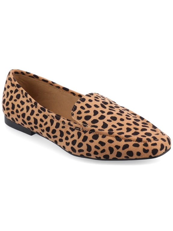 Womens Tullie Slip On Square Toe Loafer Flats, Widths Available