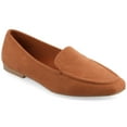 thumbnail image 1 of Journee Womens Tullie Slip On Square Toe Loafer Flats, Widths Available, 1 of 10