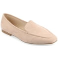 thumbnail image 1 of Journee Womens Tullie Slip On Square Toe Loafer Flats, Widths Available, 1 of 10