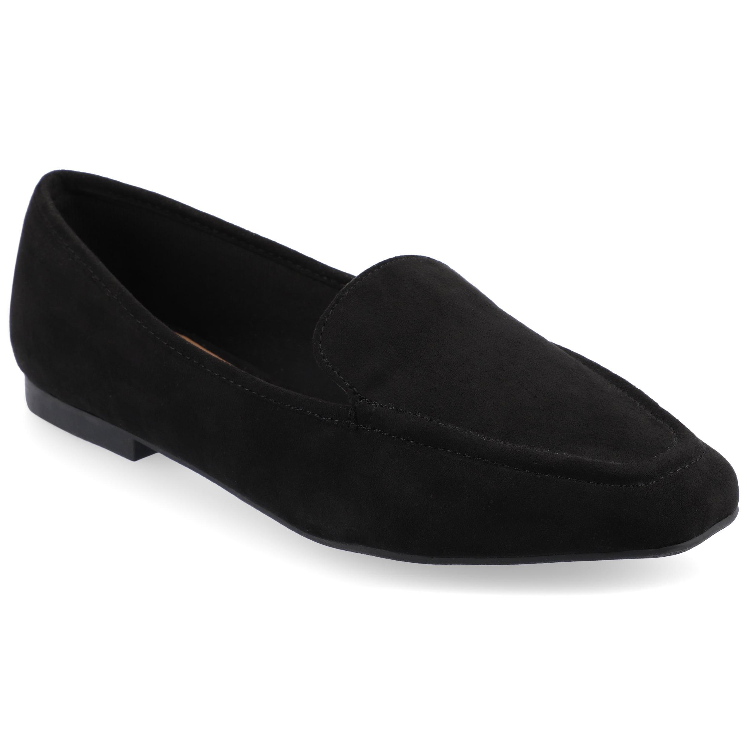 Journee Womens Tullie Slip On Square Toe Loafer Flats, Widths Available