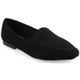 thumbnail image 1 of Journee Womens Tullie Slip On Square Toe Loafer Flats, Widths Available, 1 of 10