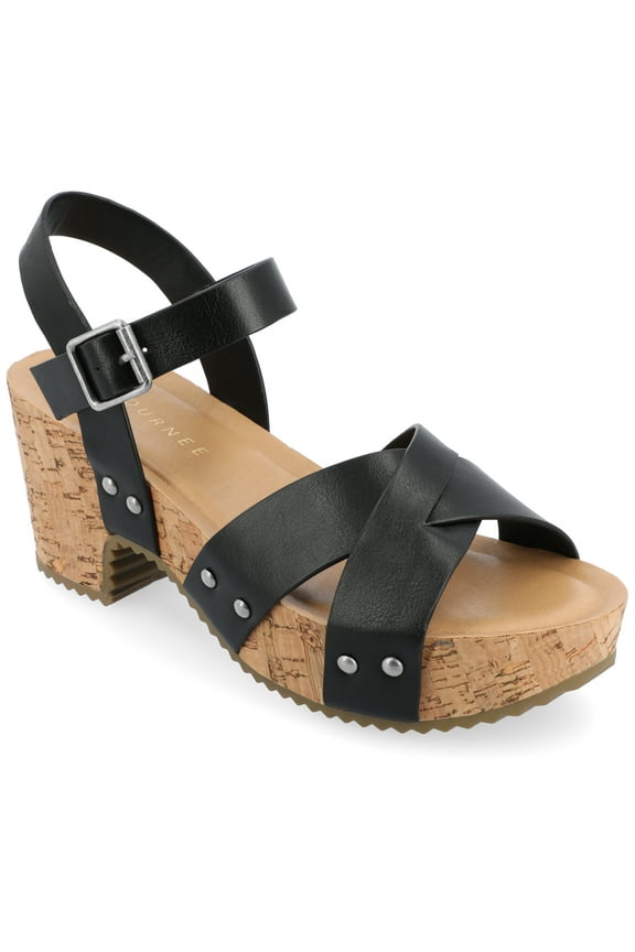 Womens Valentina Ankle Strap Platform Dress Sandals