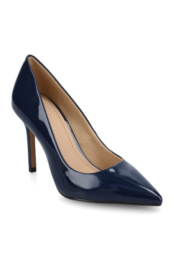 Womens Venus Stiletto Heel Pointed Toe Comfort Dress Pumps