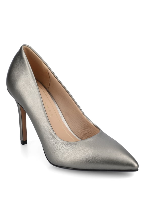 Womens Venus Stiletto Heel Pointed Toe Comfort Dress Pumps