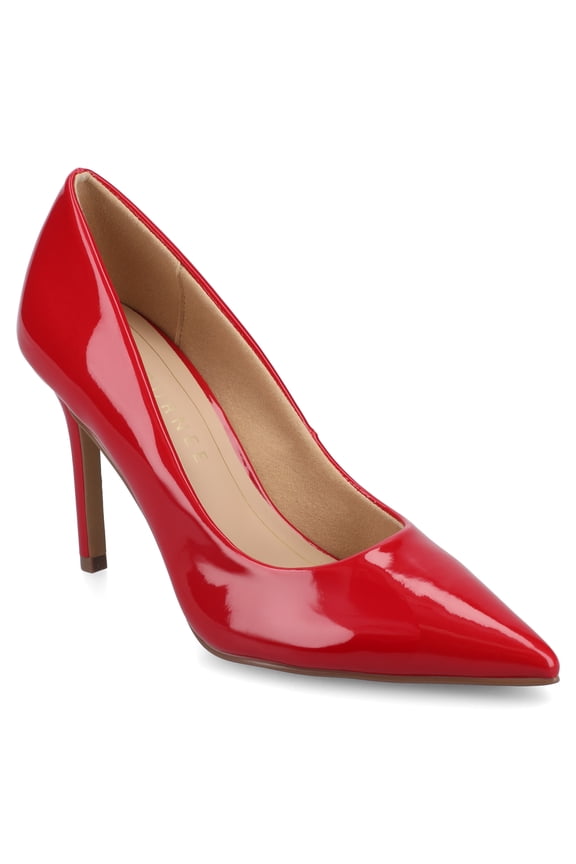 Womens Venus Stiletto Heel Pointed Toe Comfort Dress Pumps