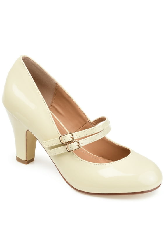 Womens Wendy-09 Round Toe High Block Heel Pumps