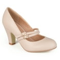 thumbnail image 1 of Journee Womens Windy Round Toe Block Heel Mary Jane Pumps, Widths Available, 1 of 9