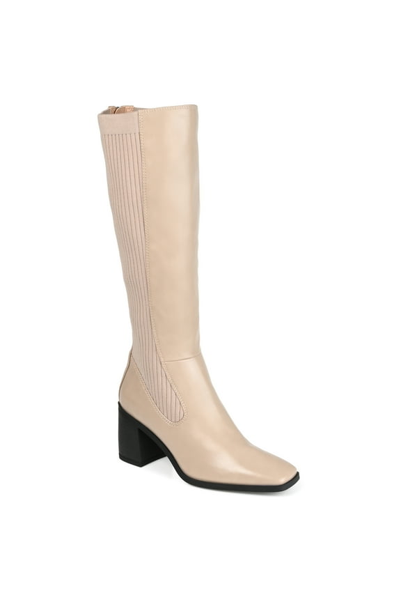 Womens Winny Stacked Heel Knee High Boots