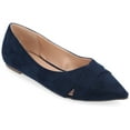 thumbnail image 1 of Journee Womens Winslo Slip On Pointed Toe Ballet Dress Flats, 1 of 10
