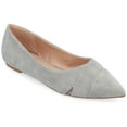 thumbnail image 1 of Journee Womens Winslo Slip On Pointed Toe Ballet Dress Flats, 1 of 10