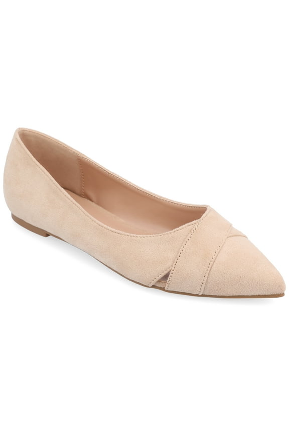 Womens Winslo Slip On Pointed Toe Ballet Dress Flats