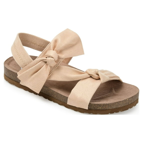 Journee Womens Xanndra Multi Strap Flat Sport Sandals