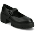 thumbnail image 1 of Journee Womens Zarynn Treaded Outsole Platform Mary Jane, 1 of 10