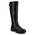 thumbnail image 1 of Journee Womens Zemmie Knee High Round Toe Inside Zipper Quilted Shaft Comfort Casual Boots, 1 of 11