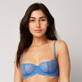 thumbnail image 1 of Journelle Women's Allegra Balconette Bra in Blue, 1 of 4