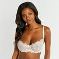 thumbnail image 1 of Journelle Women's Anais Low Balconette Bra in Pink, 1 of 5