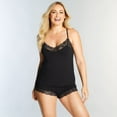 thumbnail image 1 of Journelle Women's Emma Cami Tank Top in Black, 1 of 3