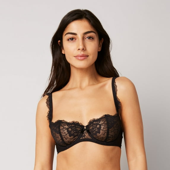 Journelle Women's Isabel Balconette Bra in Black