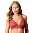 thumbnail image 1 of Journelle Women's Lace Plunge Bralette in Red, 1 of 4