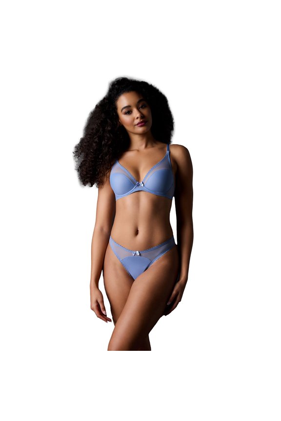 Women's Victoire Plunge Bra in Blue