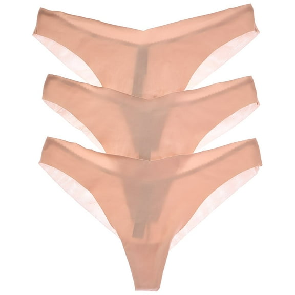 Journelle womens  3pk Victoire Jolie Thong, XL, Pink