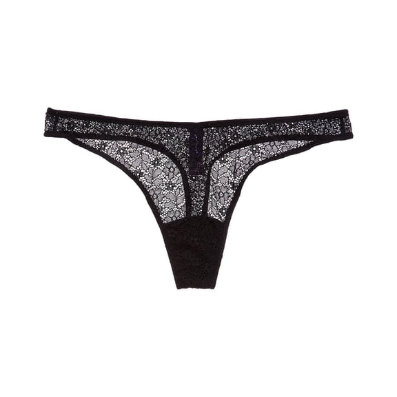 Journelle womens  Alix Thong, XL, Black