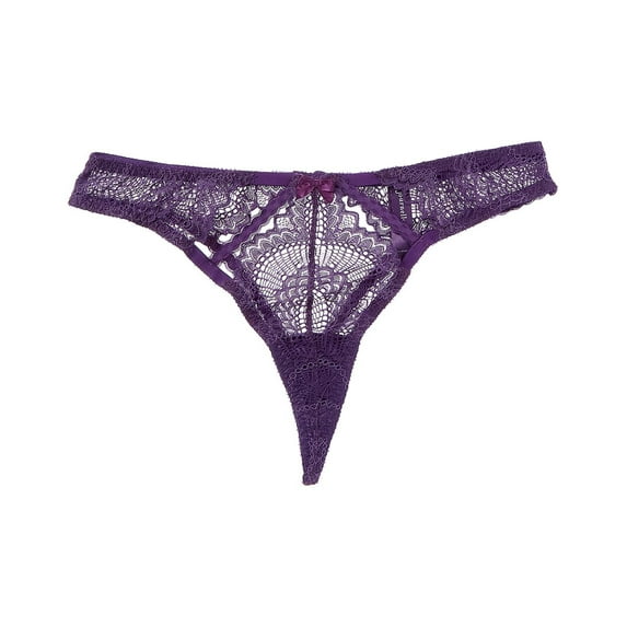 Journelle womens Natalia String Thong, l, Purple