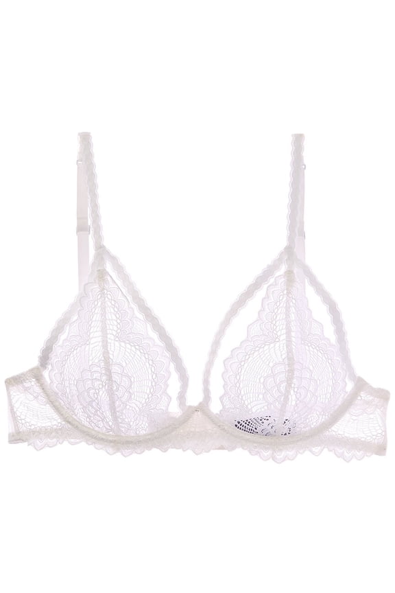 womens Natalia Underwire Bra, xs, White