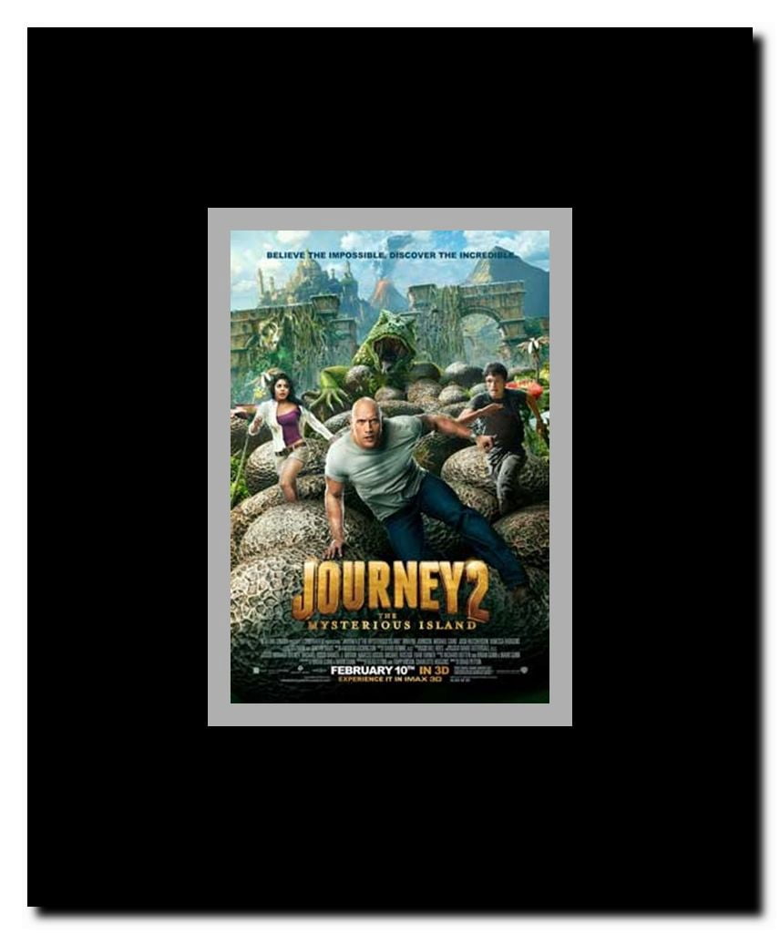 Journey 2: The Mysterious Island Framed Movie Poster
