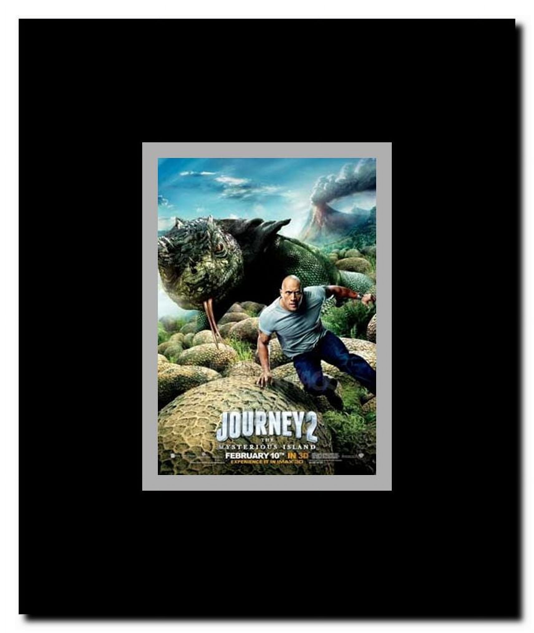 Journey 2: The Mysterious Island Framed Movie Poster