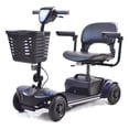thumbnail image 1 of Journey Adventure Mobility Scooter, Electric Motorized Travel Scooter for Seniors, Blue, 1 of 6