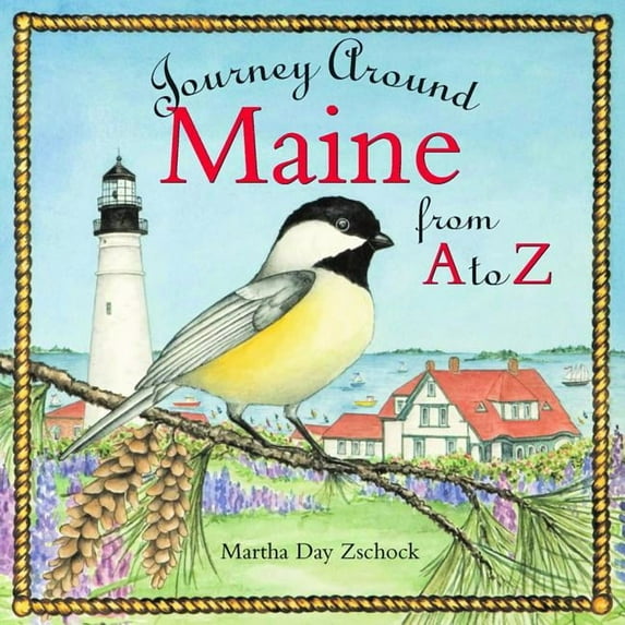 Journey Around Maine from A to Z (Hardcover)
