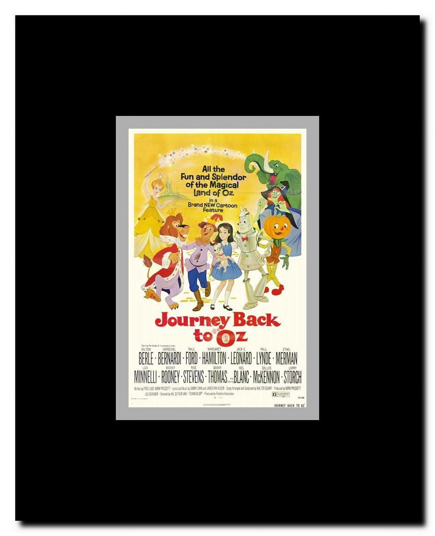 Journey Back to Oz Framed Movie Poster