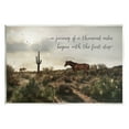 thumbnail image 1 of Journey Begins With First Step Scenery Animals & Insects Graphic Art Unframed Art Print Wall Art, 1 of 6