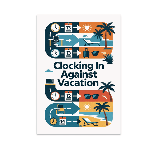 Journey Countdown Wall Decor - Vacation Enthusiast - 13x19 Poster Print