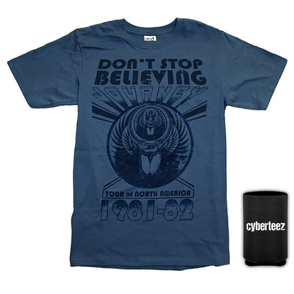 Journey Don't Stop Believing 81-82 Tour T-Shirt + Coolie (S)