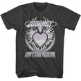 thumbnail image 1 of Journey Don't Stop Believing Heart Smoke Adult T-Shirt, 1 of 2