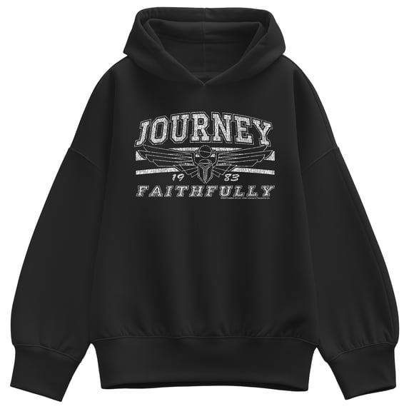Journey - Faithfully - Women's Oversized Fleece Hoodie Sweatshirt