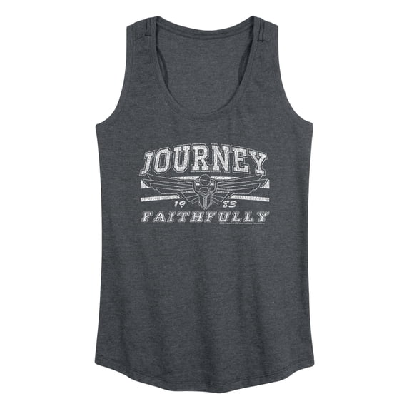Journey - Faithfully - Women's Racerback Graphic Tank