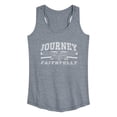 thumbnail image 1 of Journey - Faithfully - Women's Racerback Graphic Tank, 1 of 4