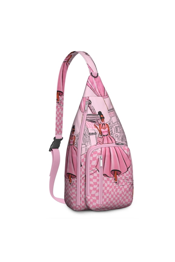 Journey Friendly Sling Backpack - Lightweight Waterproof Shoulder Bag for Travel, Commute & Daily Adventures